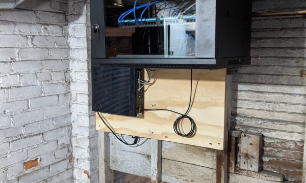 Basement networking box